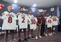 Universitario de Deportes presentó a sus refuerzos en la antesala de la Noche Crema (FOTOS)
