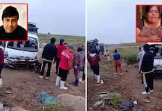 Dos comerciantes de pescado quedan graves tras despiste de combi en Lambayeque