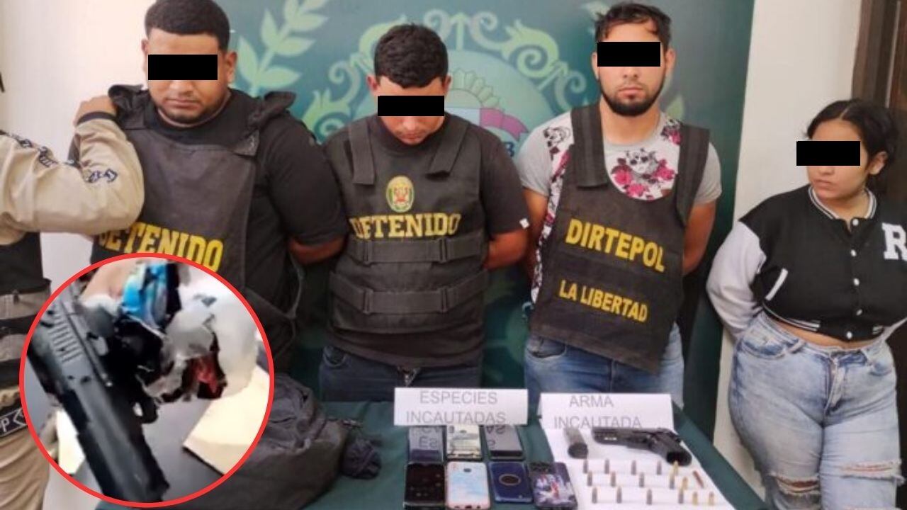 Fueron atrapados tras atacar a empresario dedicado a la venta de productos electrónicos.