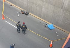 Dos muertos en Arequipa por choque de moto y camión volquete (VIDEO)