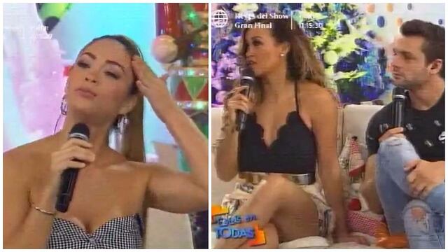 Angie Arizaga le hace desplante a Sheyla Rojas en vivo (VIDEO)