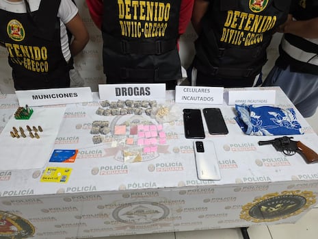 Capturan a tres menores vinculados a banda “Los Tovares” por sicariato y drogas