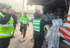 Incautan 192 kilos de marihuana en bus interprovincial en la ruta Tacna – Puno