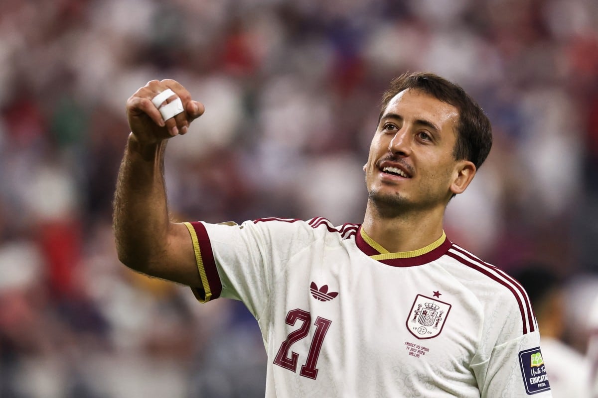 España anota gol a Francia por penal. Foto: Agencia AFP