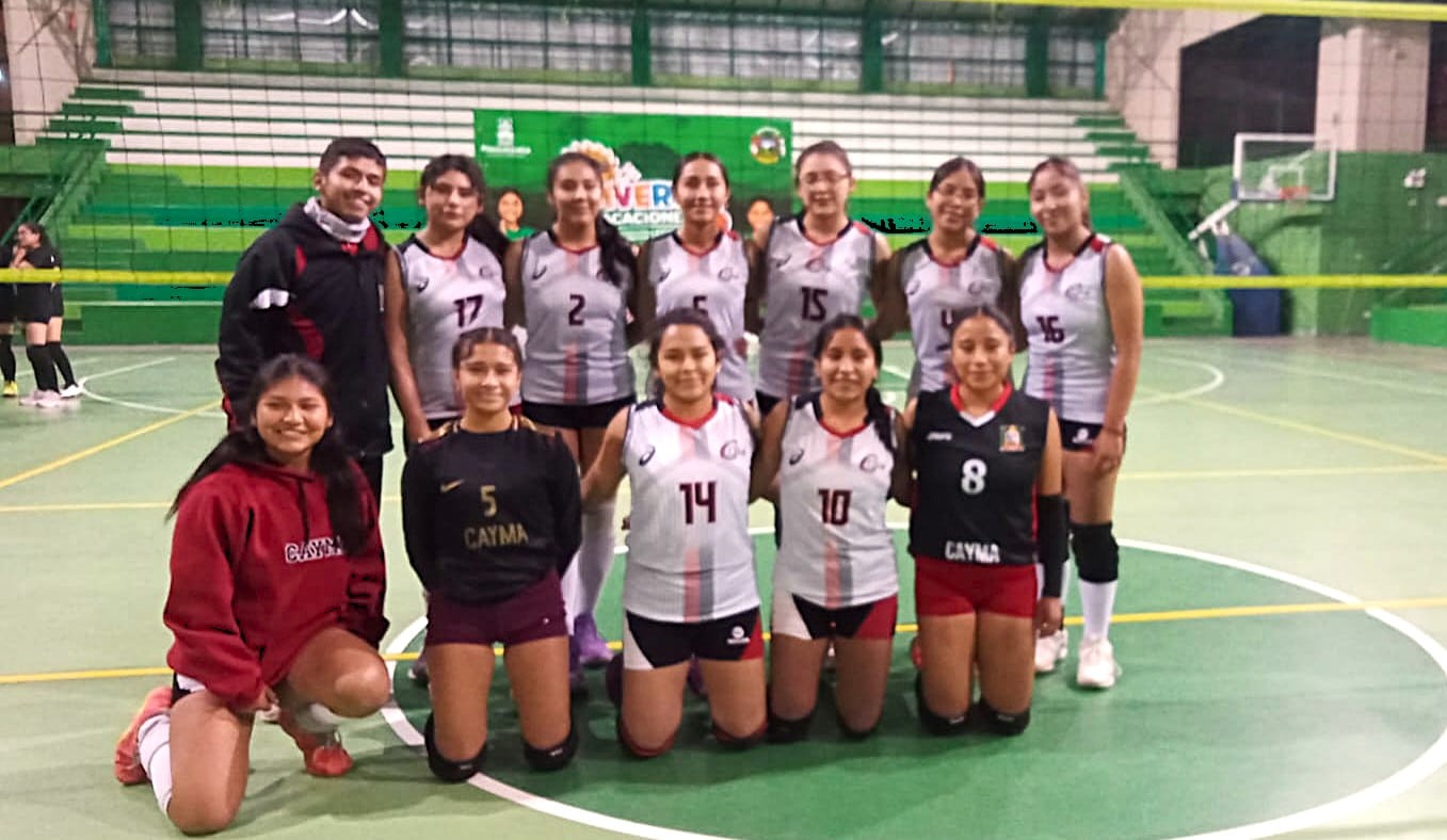 Deportivo 14 en campeonato de vóley Mayores Akira Katos Damas. Foto: Liga Provincial de Voleibol de Arequipa.