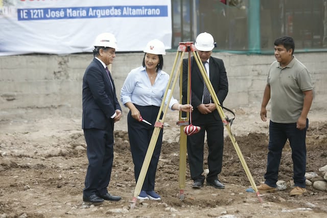 Keiko Fujimori anuncia S/ 6,000 millones para construir colegios en Perú durante 2027 (Fotos: Mario Zapata/GEC)
