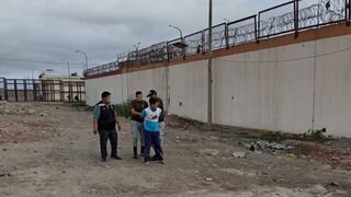 Interno trepa la pared e intenta fugar del penal de Trujillo