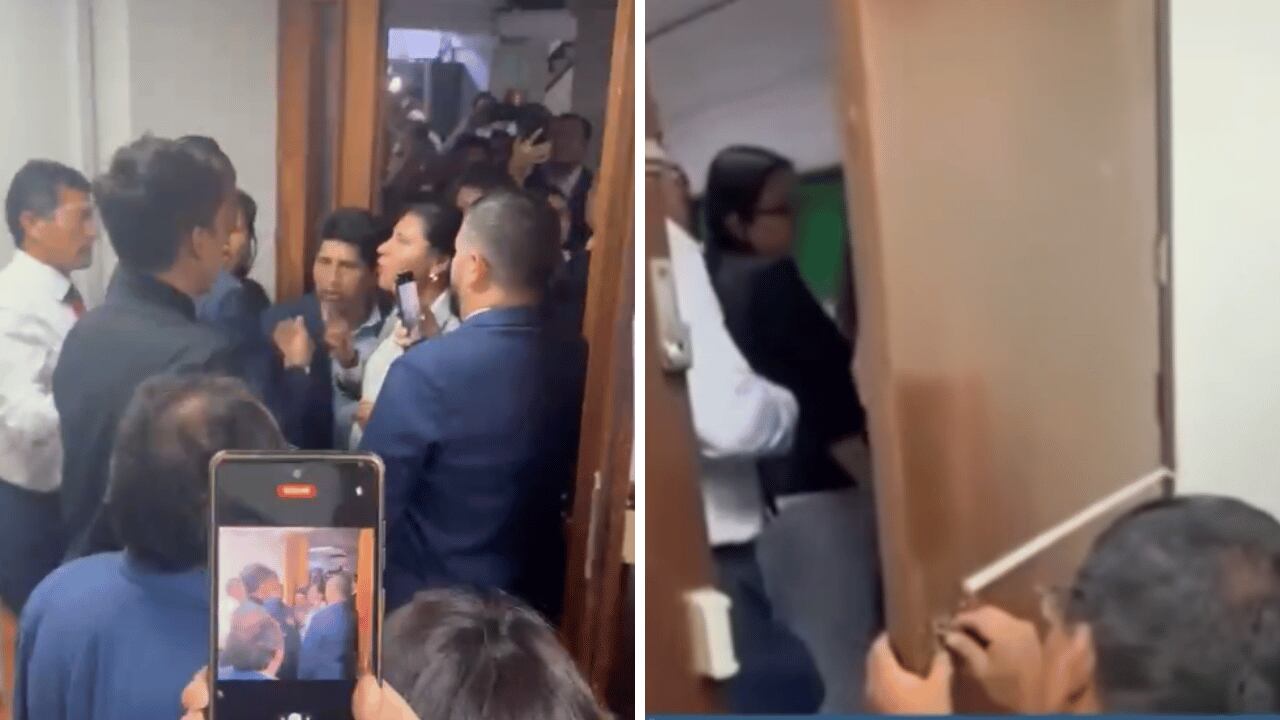 La controversia por la distribución de ambientes para asesores y grupos parlamentarios requirió presencia policial. En medio de los reclamos, se cuestionó la actuación del funcionario congresal Giovani Forno Flores.