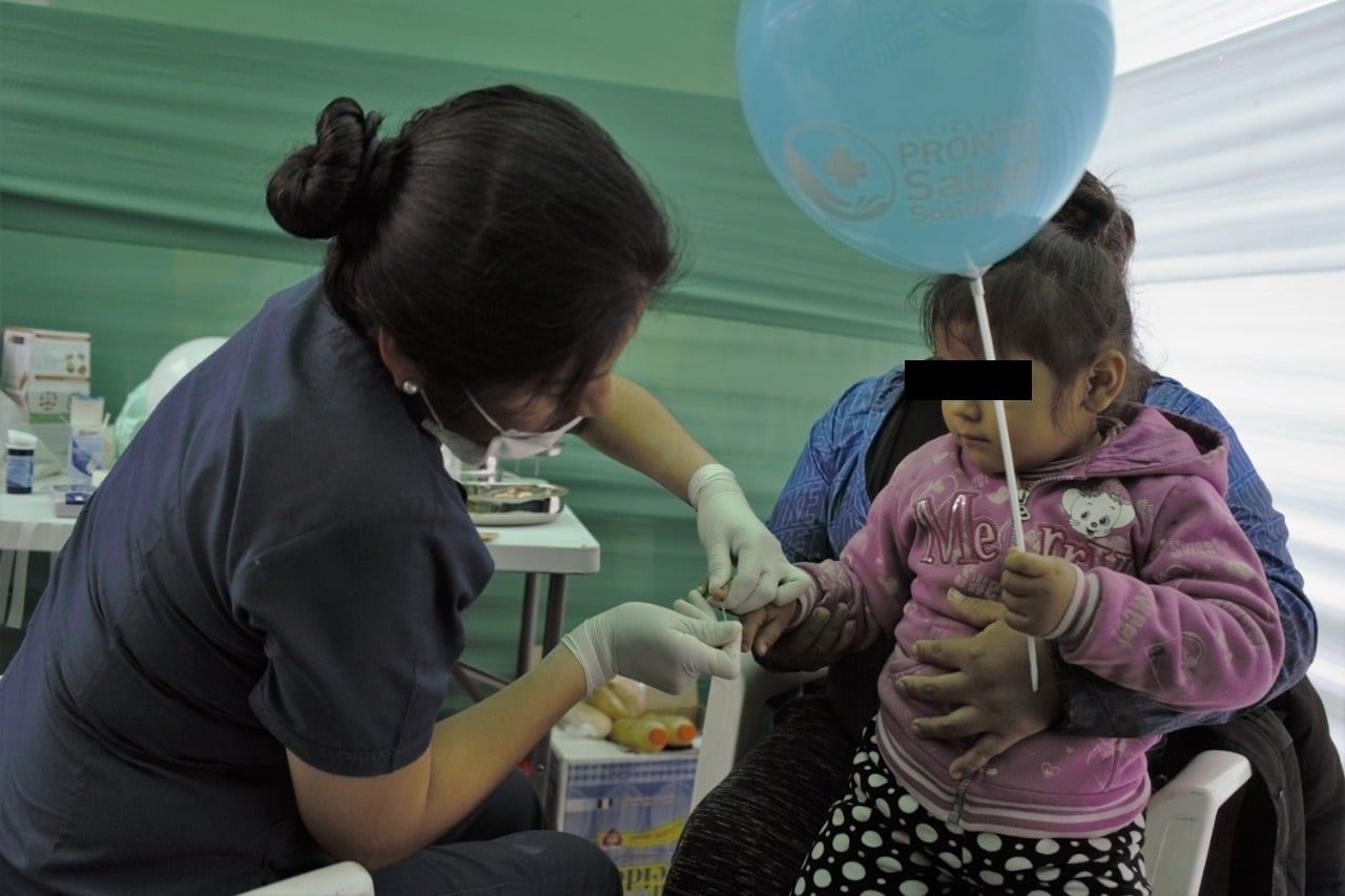 Según el Minsa, La Victoria ocupa el puesto 14° en el ránking de niños menores de 3 años con anemia (Difusión).