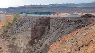 Vía Arequipa - La Joya: Sin una idea clara para intervenir en enorme forado