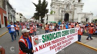 Arequipa: Directivos y trabajadores de Cerro Verde se reunirán con la Gerencia de Trabajo