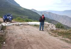 Arequipa: Dinamitan arco de ingreso al distrito de Tauría y sospechan de mineros ilegales