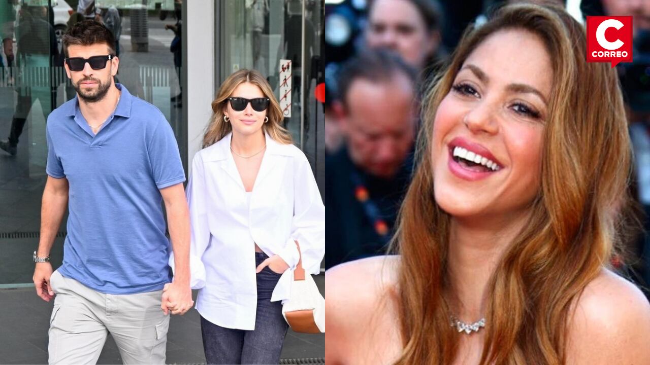 Gerard Piqué y Clara Chía.