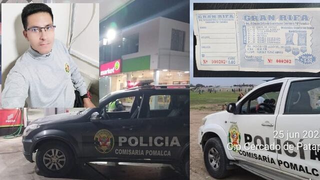 Lambayeque: Denuncian a capitán PNP por obligar a suboficiales a vender rifas en Pomalca