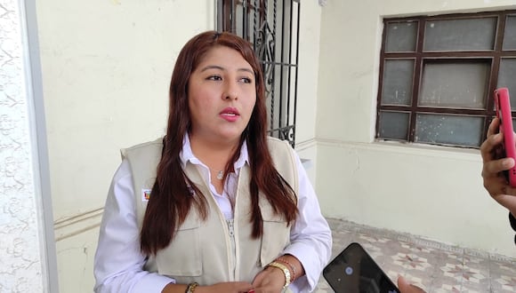 Lucía Valdivia Corrales, prefecta de Arequipa. (Foto: Nelly Hancco)