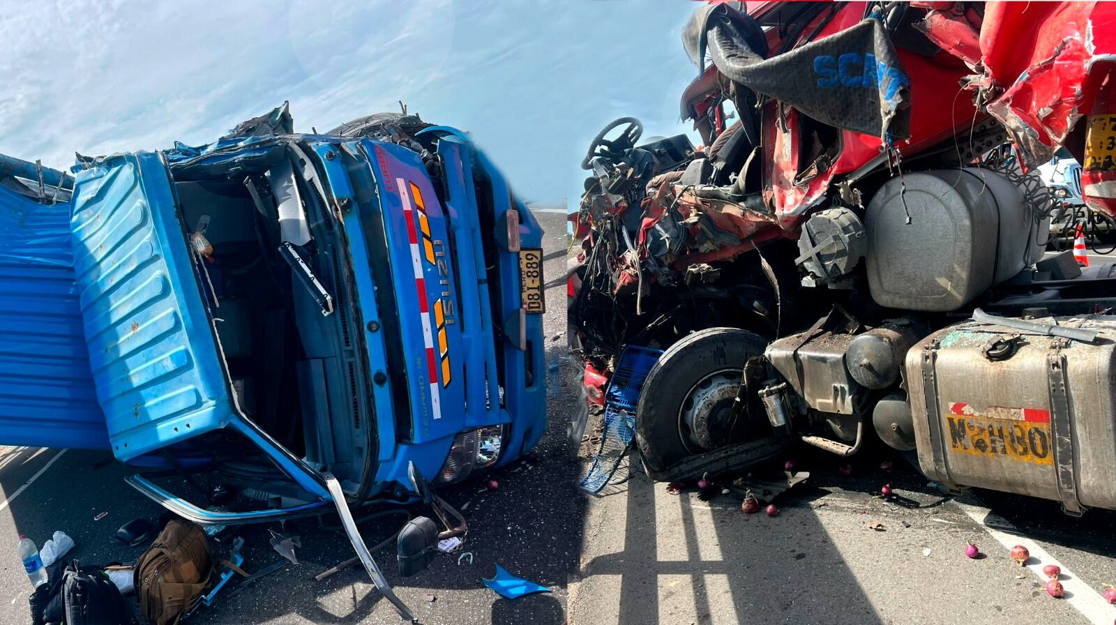 Las tres personas heridas se debaten entre la vida y la muerte.