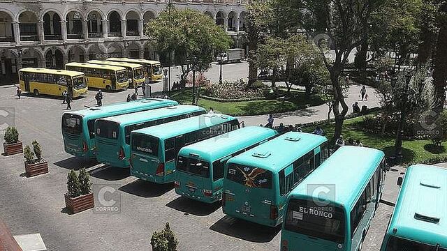 Buses del Sistema Integrado de Transporte de Arequipa circulan sin estar acreditados por el municipio provincial