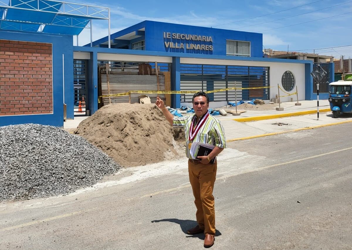 Colegio Villa Linares de la provincia de Camaná. Foto: Cortesía.