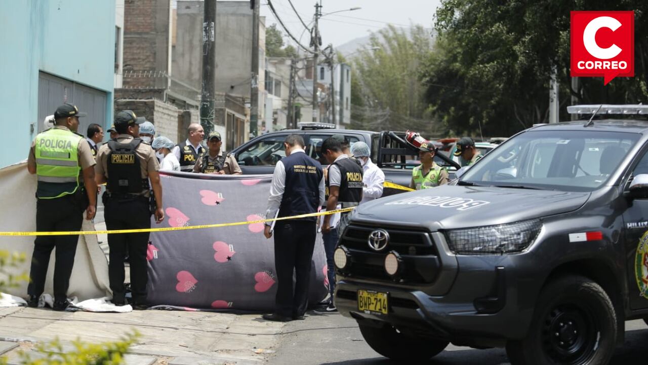 La Molina: Mujer fue asesinada a balazos a pocos metros de su casa. (Fotos: Joseph Angeles @photo.gec)