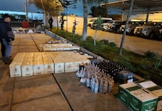 Tacna: Dos detenidos deja incautación de cajas de whisky por 140 mil soles