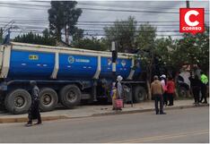 Huancayo: Camión impacta contra vivienda y adultos mayores que viven allí se salvan de milagro