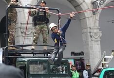 La Región Policial de Arequipa realiza la Feria Informativa en la Plaza de Armas (VIDEO)