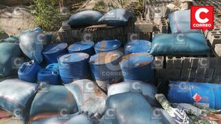 Pichanaqui: Incautan insumos químicos fiscalizados almacenados en vivero municipal (FOTOS)