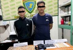 Piura: Atrapan a dos sujetos con ketes de pasta básica de cocaína en Sullana