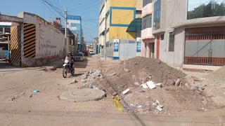 Lambayeque: Paralizan obra de renovación de pistas y veredas en el centro de Chiclayo