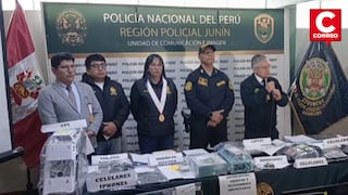 Tras 15 meses cae red criminal en Junín: Fiscal advierte que ley procrimen limitó el alcance de las capturas