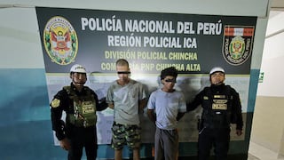 Cayeron “Los marketeros de Chincha”, acusados de hurto agravado
