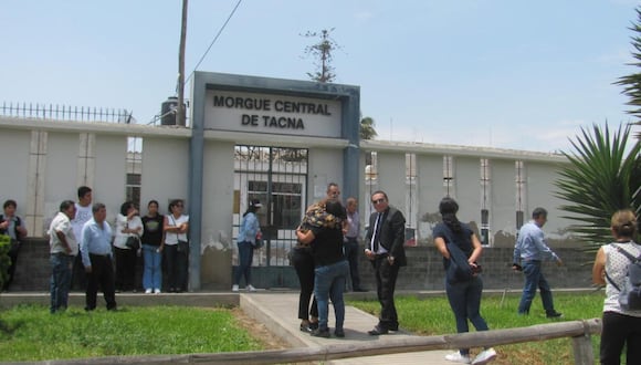 Cuerpo fue trasladado hasta la Morgue Central en la ciudad de Tacna. (Foto: Correo)