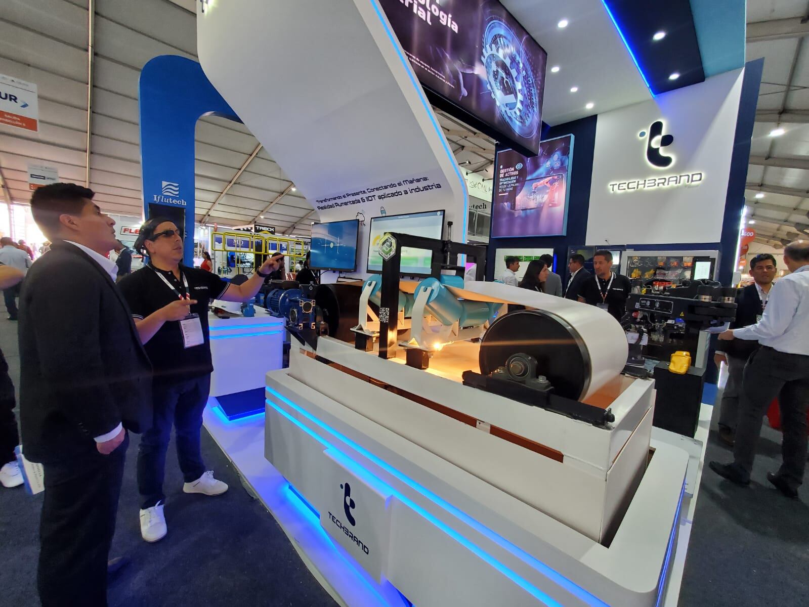 Perumin. Empresas e instituciones muestran lo último en tecnología minera.