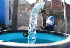 Proyectos de agua y saneamiento sin avance físico