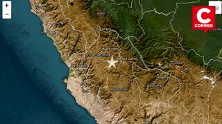 Huancavelica: Sismo de magnitud 4,7 sacude Lircay
