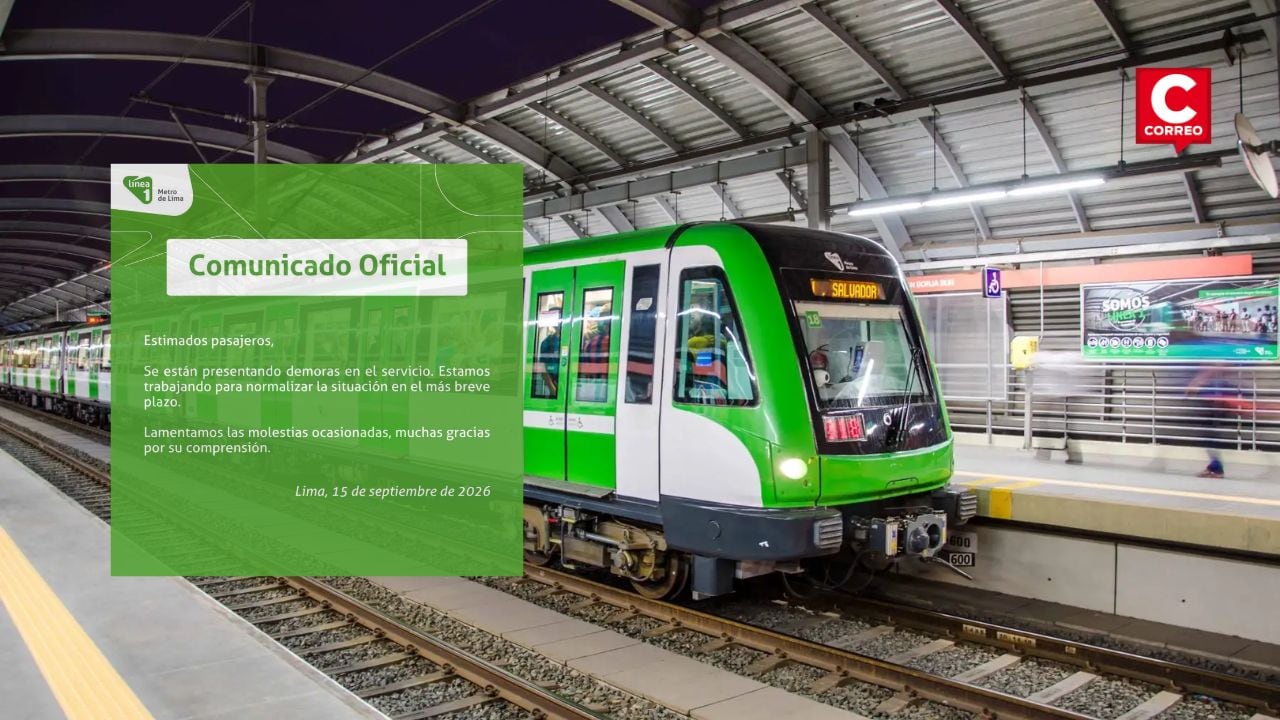 Metro de Lima: Línea 1 reporta demoras este martes y ofrece disculpas a los pasajeros afectados. Composición: Diario Correo.