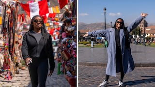 Multicampeona olímpica, Simone Biles, recorre Cusco y el Valle Sagrado de Los Incas (FOTOS)