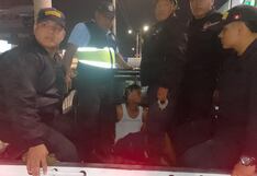 Piura: Serenazgo de Sullana captura a extranjero con arma blanca tras intento de robo