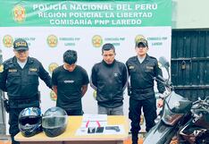 Atrapan a dos personas con explosivos en Trujillo