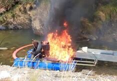 Policía interviene minería ilegal en Lauricocha