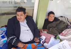 Prometió a su hijo no moverse hasta cobrar: empresario arequipeño sigue en huelga en Huancayo