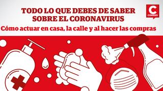 ¿Qué debes hacer en casa, en la calle y cuando hagas las compras para prevenir el coronavirus?
