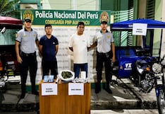 Dos detenidos por tráfico ilícito de drogas en Aucayacu