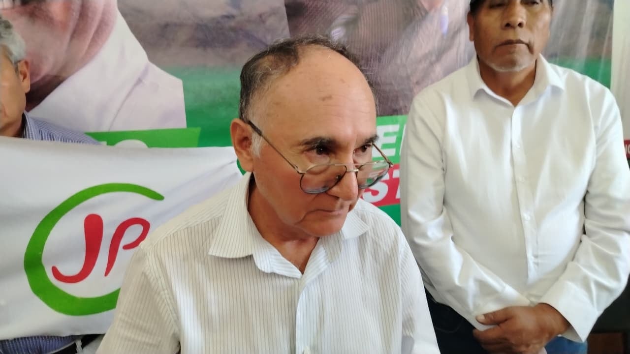 Candidato al Senado por Arequipa, Ronald Fernández. (Foto: Álvaro Figueroa/@photo.gec)