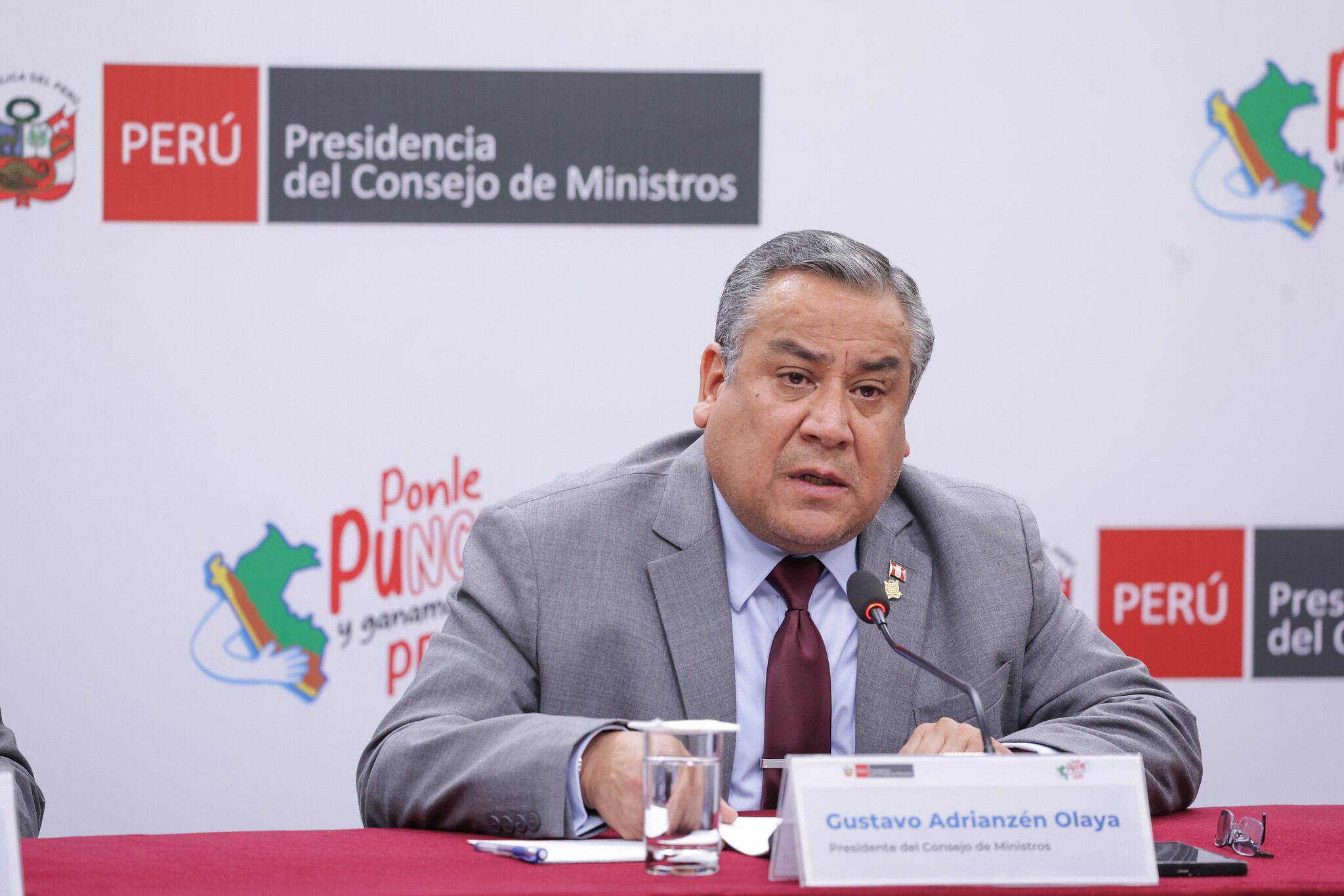 El premier cuestionó la liberación de detenidos en flagrancia y advirtió que el presupuesto debe estar vinculado a resultados. (Foto: PCM)