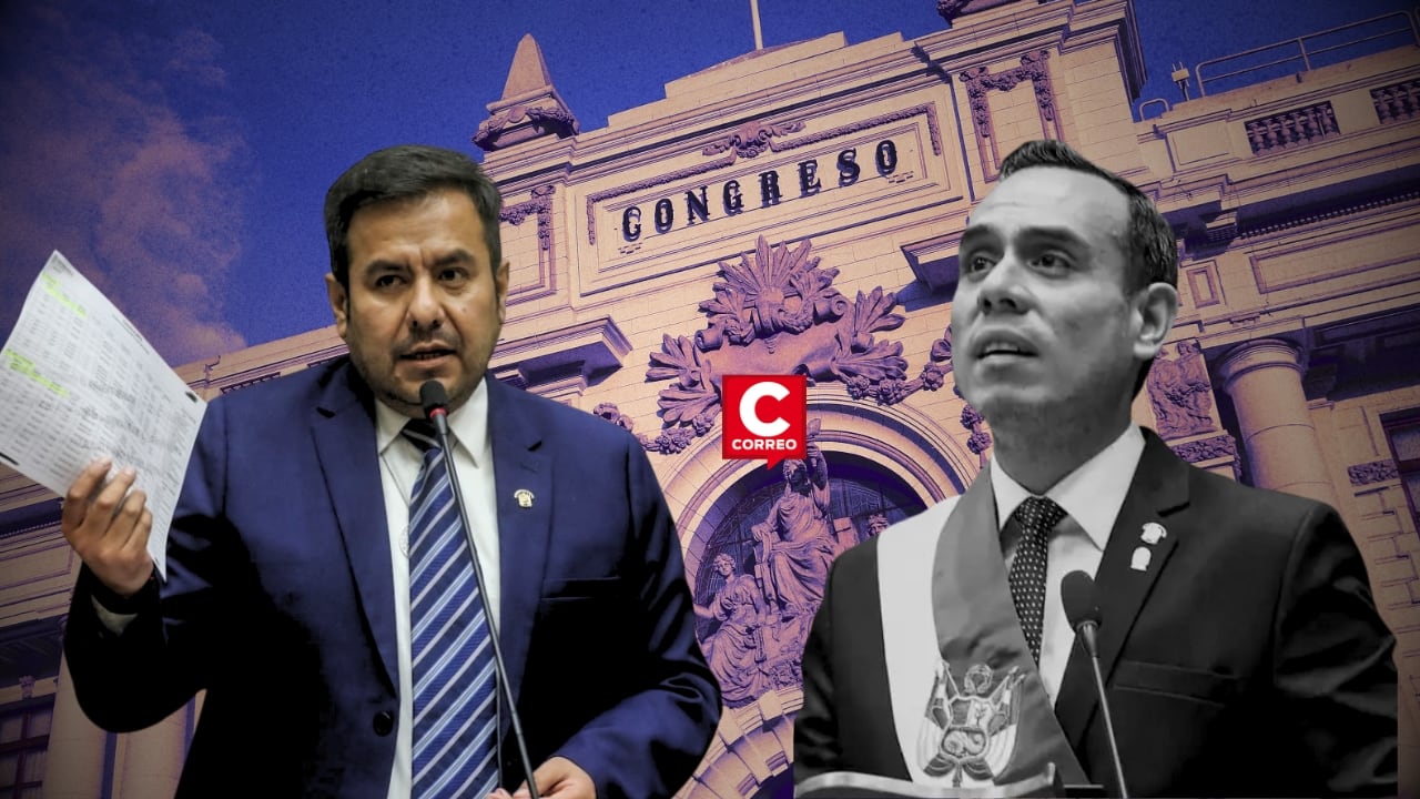 Zeballos advierte que cuestión previa podría dilatar censura contra José Jerí hasta marzo. Composición: Diario Correo.