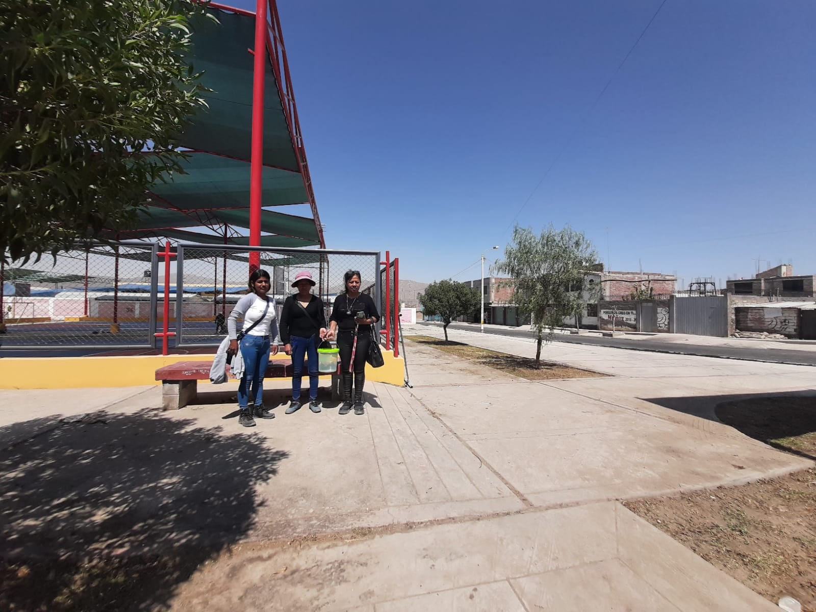 Los vecinos reclaman que no tienen servicio de agua potable continua. (Foto: GEC)