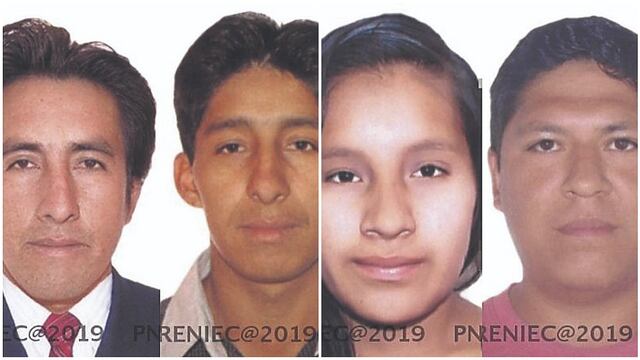 Programa de recompensas ofrece S/ 75,000 por los tres hermanos Cruzado Carranza 