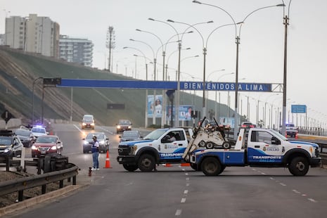 Callao: cierran tramo de la Costa Verde por 48 horas por trabajos de mantenimiento