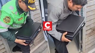 Por laptop robada en Lima incautan más de 30 equipos en Huancayo (VIDEO)